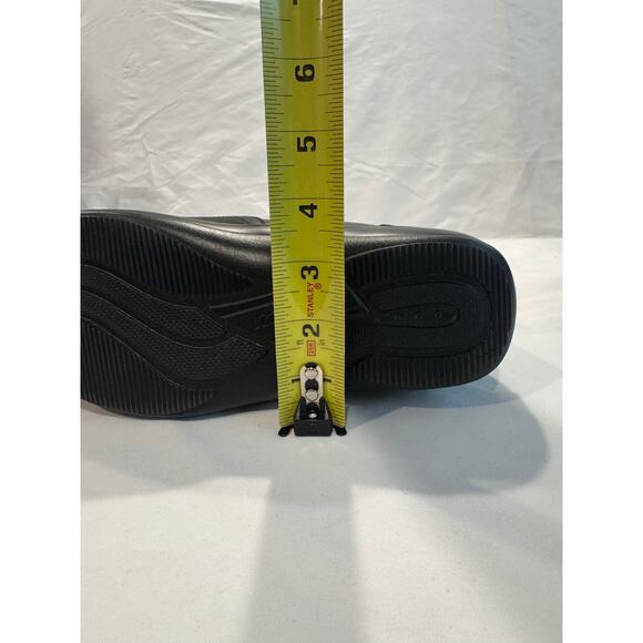 Ortho Feet Black Size 8 Wide Rosel Hands-Free Comfortable Leather Boot - Picture 15 of 16